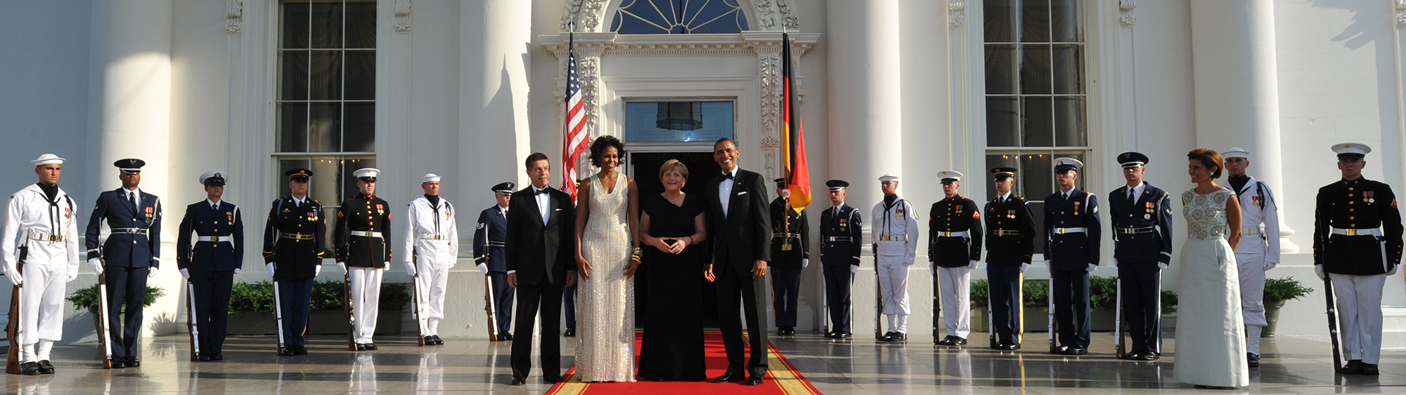 Obama und Merkel in Washington